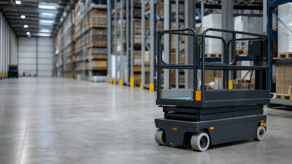 Electric Scissor Lifts jobsite access in Evansville